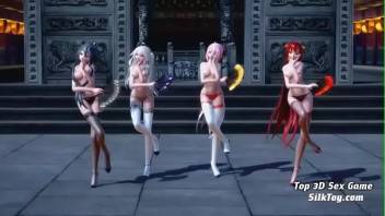 Big Tits 3D Hentai Dance